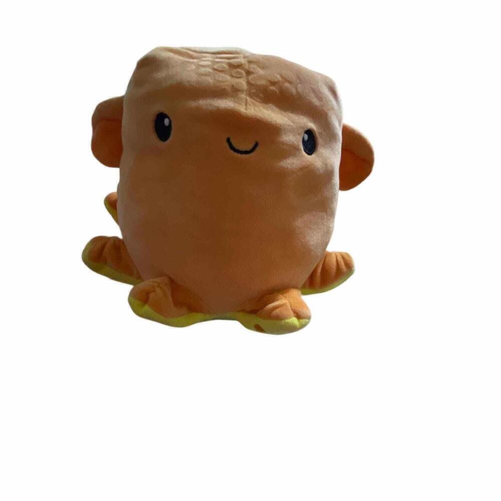 Fiesta Snugglies Dumbo Octopus 8” Stuffed Animal Plush Toy Orange